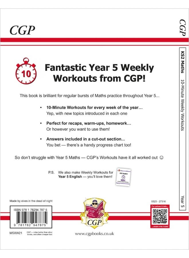 KS2 Maths 10-Minute Weekly Workouts - Year 5 - Image 2