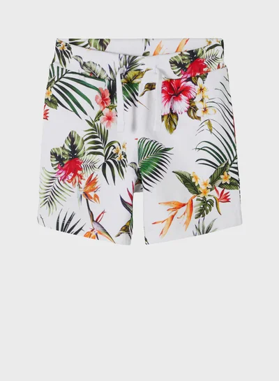 NAME IT Kids Tie Waist Shorts