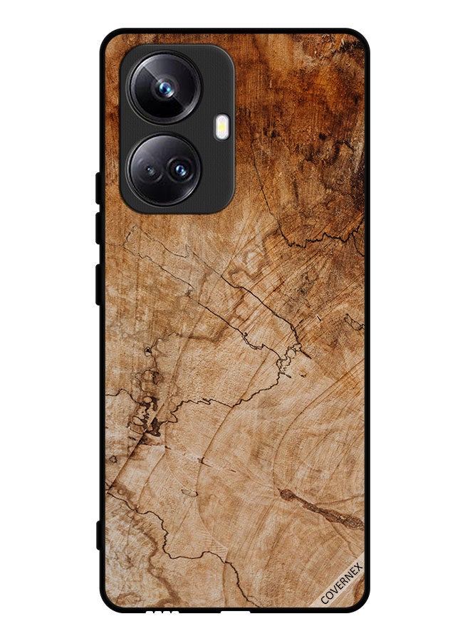 Covernex Protective Case Cover For Realme 10 Pro Plus Vintage Wooden Pattern - Image 1