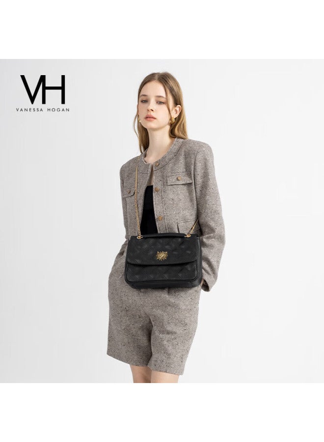 Vanessa Hogan Vh Women's Handbag, Yiran Series, Shoulder Bag, Large Cowhide, High Capacity, Commuter Crossbody Chain Bag, Gift For Girlfriend - Image 3