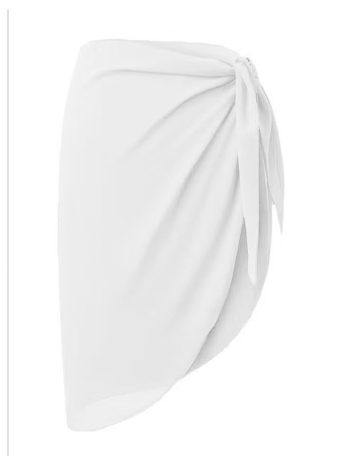 KHAJUL 2-Piece Sheer Beach Sarong for Women, Bathing Suit Wrap Skirt and Bikini Cover Up - Image 2