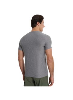 Athlex Men's T-shirt Grey, Outventure, Moisture-Wicking Fabric, Breathable and Durable, Perfect Fit for Outdoor Adventures and Physical Activity  - Image 3