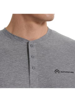 Athlex Men's T-shirt Grey, Outventure, Moisture-Wicking Fabric, Breathable and Durable, Perfect Fit for Outdoor Adventures and Physical Activity  - Image 5