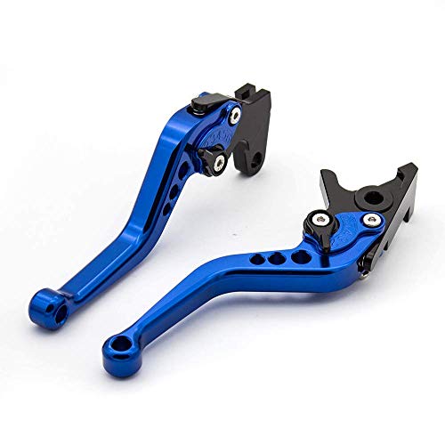 Krace Motorcycle Clutch Brake Levers Fit For Yamaha YFZ 350 Banshee 2002 2003 2004 2005 2006 2007 2008 YBR250 FAZER 2007 2008 2009 2010 2011 2012 w. 7/8" 22mm Rubber Handlebar Hand Grips - Image 2