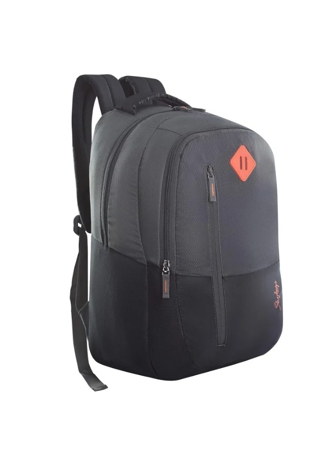 Skybags Arthur Laptop Backpack 15.6 Inch Laptop, 30L Durable Bag | Multipurpose Laptop Backpack | Ideal for College, School, Office, Travel | Men, Women, Boys, Girls | Grey