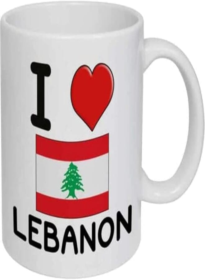 RYN-I Love Lebanon Coffee mug 11onz