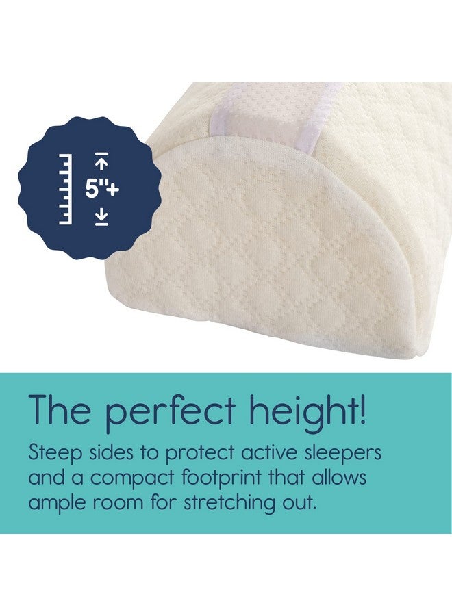 hiccapop [1-Pack] Toddler Bed Rail Bumper, Bed Bumper For Toddlers, Kids Foam Safety Bed Guard Rail For Toddlers, Bed Side Rail For Twin, Queen, King - Image 3