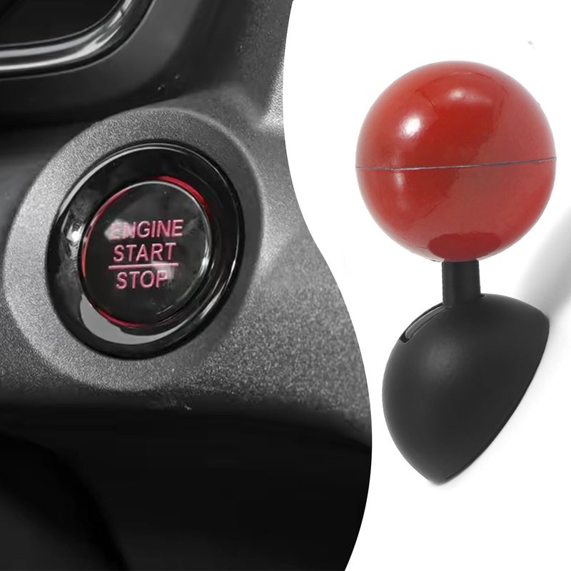 Zipron Push Button Start Lever, Car Push to Start Button Rocker, Car Engine Start Stop Button Joystick, Full Ball-bar Rocker Car One Button Automotive - Image 4