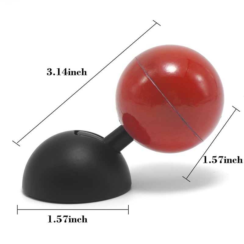 Zipron Push Button Start Lever, Car Push to Start Button Rocker, Car Engine Start Stop Button Joystick, Full Ball-bar Rocker Car One Button Automotive - Image 3