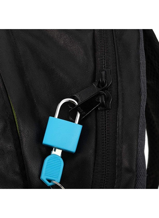 PUTHAK Mini Luggage Locks, Colorful Suitcase Padlocks with Keys (4 Pack) - Image 4