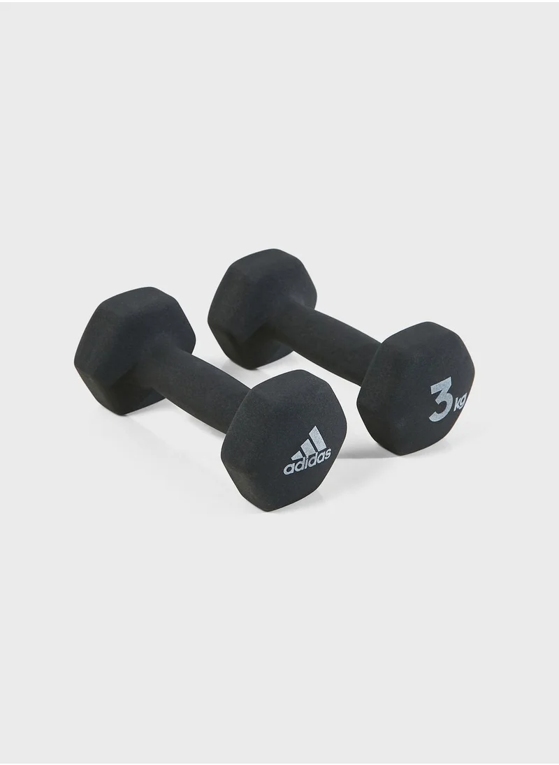 Adidas Dumbbells - 3Kg (Pair)