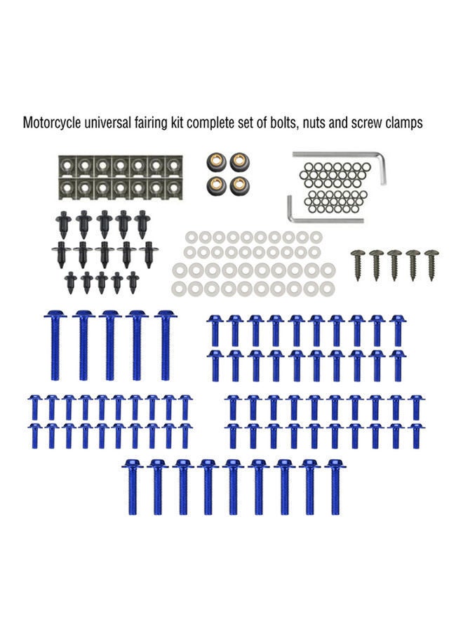 NIBEMINENT Motorcycle Fairing Bolt Set - Image 5