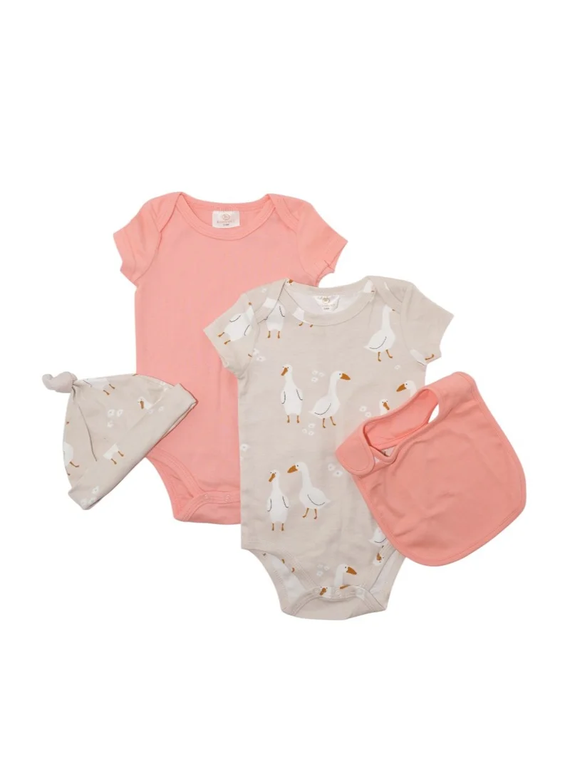 Bambimici Bambimici -  Welcome Home Baby Set for Baby Girls Box of 12 - Multicolor