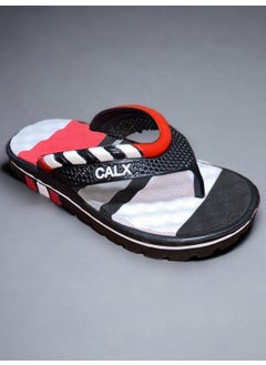 Kids Massage Sole Black Color Figured Flip Flop Non-Slip Beach Daily Slippers
