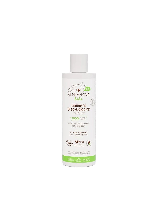 Alphanova Baby Liniment Oléo-Calcaire Bio 200 ml - Image 1