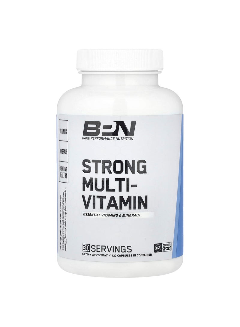 Strong Multi-Vitamin, 120 Capsules