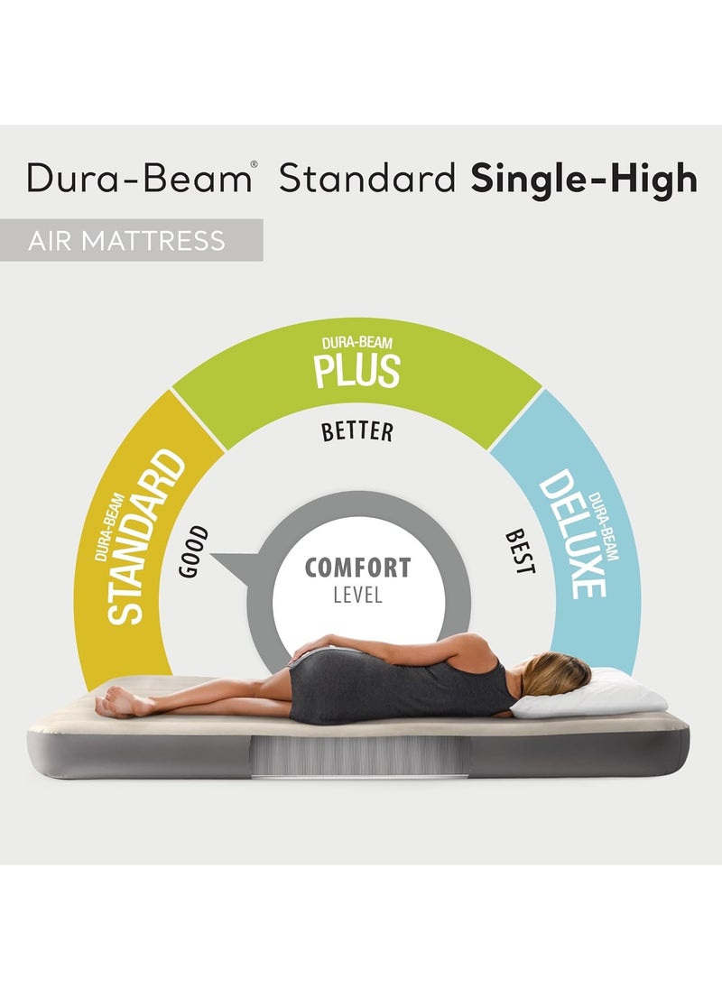 INTEX Full Raised Air Bed 1.37m x 1.91m x 25cm  - Image 3