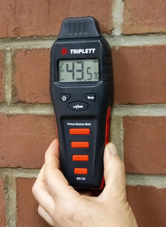 Triplett MS120 Pinless Moisture Meter for Wood and Building Materials with Audible Indicator - Image 3