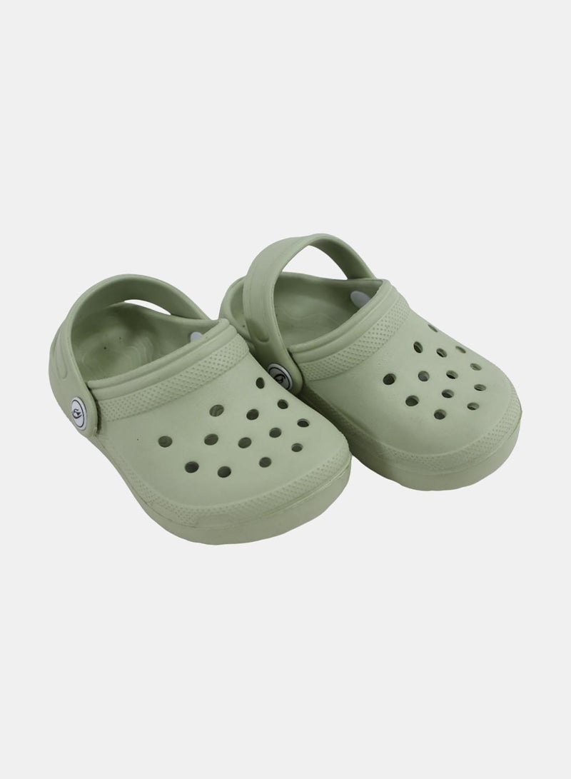 Unisex Baby Rubber Crocs – Mint - Image 1