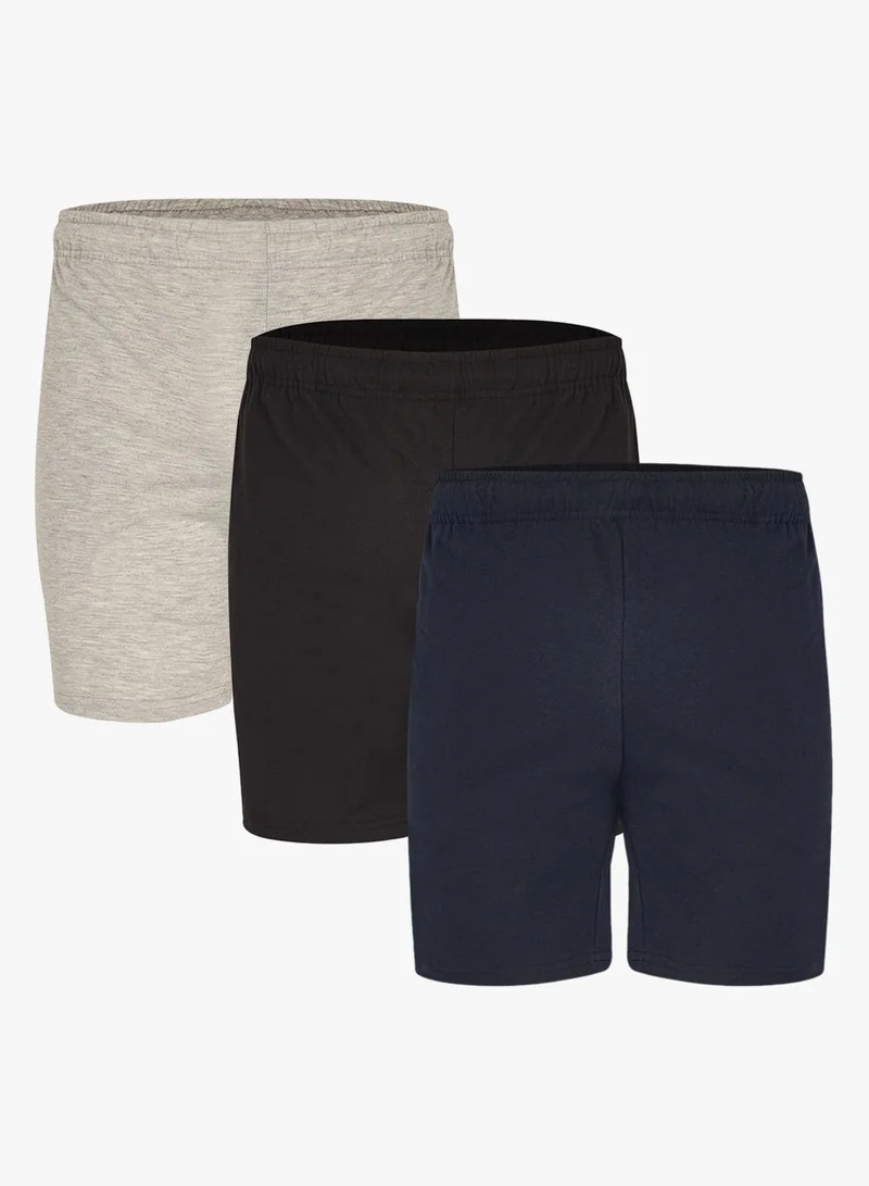 Seventy Five Basics 3 Pack Essential Lounge Shorts