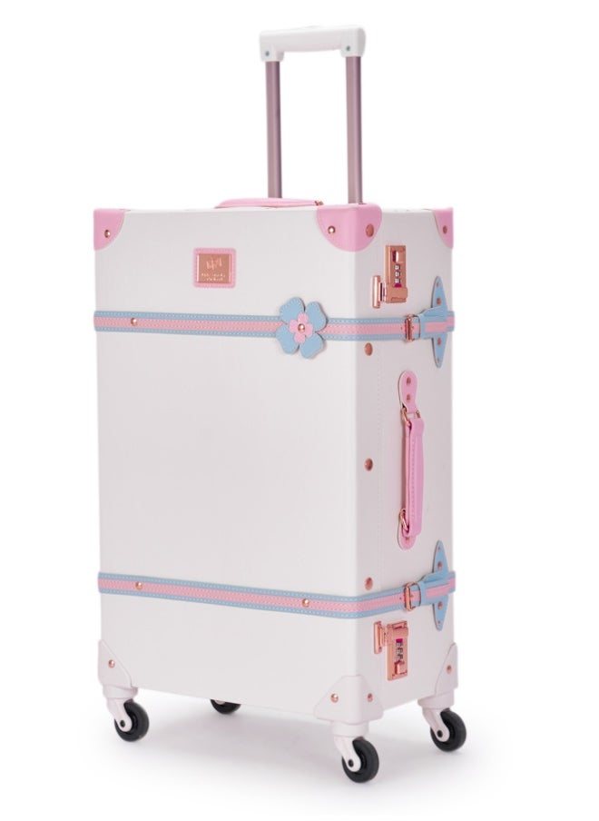 LIMRA Travel Bags Classic Leather Luggage 4 Pcs Set 28''-24''-20'''-13'''Inches  - Image 4