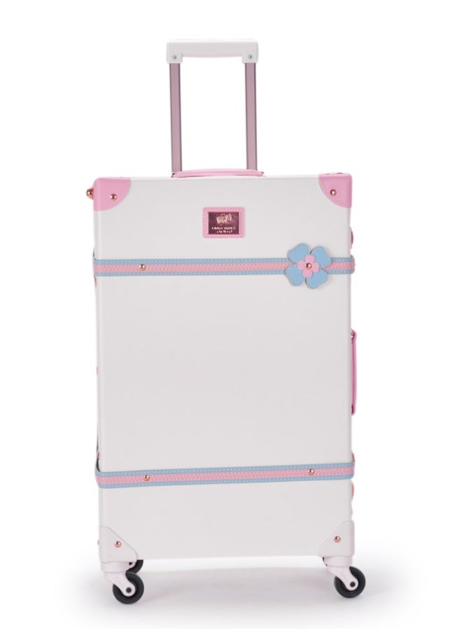 LIMRA Travel Bags Classic Leather Luggage 4 Pcs Set 28''-24''-20'''-13'''Inches  - Image 5