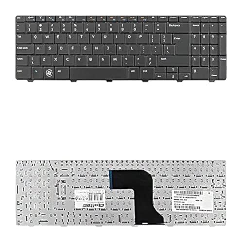 Wefly Laptop Keyboard Compatible for Dell Inspiron 15R 5010 M5010 M501R N5010 09GT99 NSK-DRASW 96DJT 096DJT NSK-DRASW Series Black US Layout - Image 1