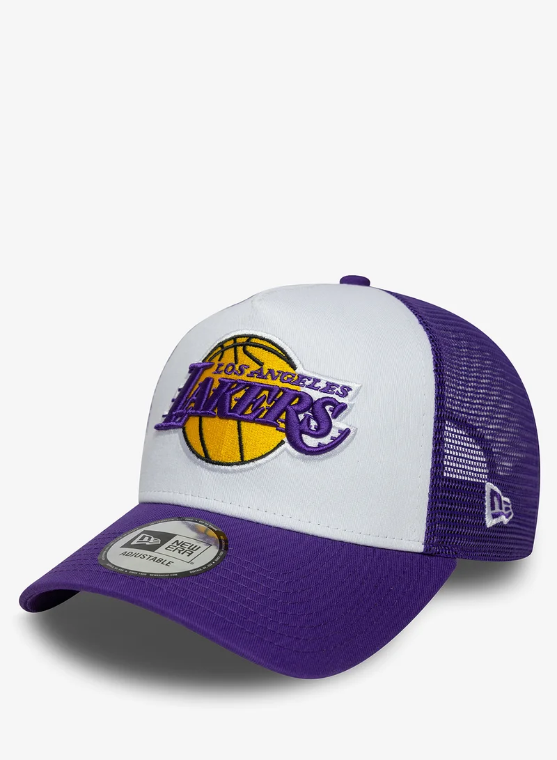 NEW ERA Los Angeles Lakers Nba Side Patch A-Frame Cap