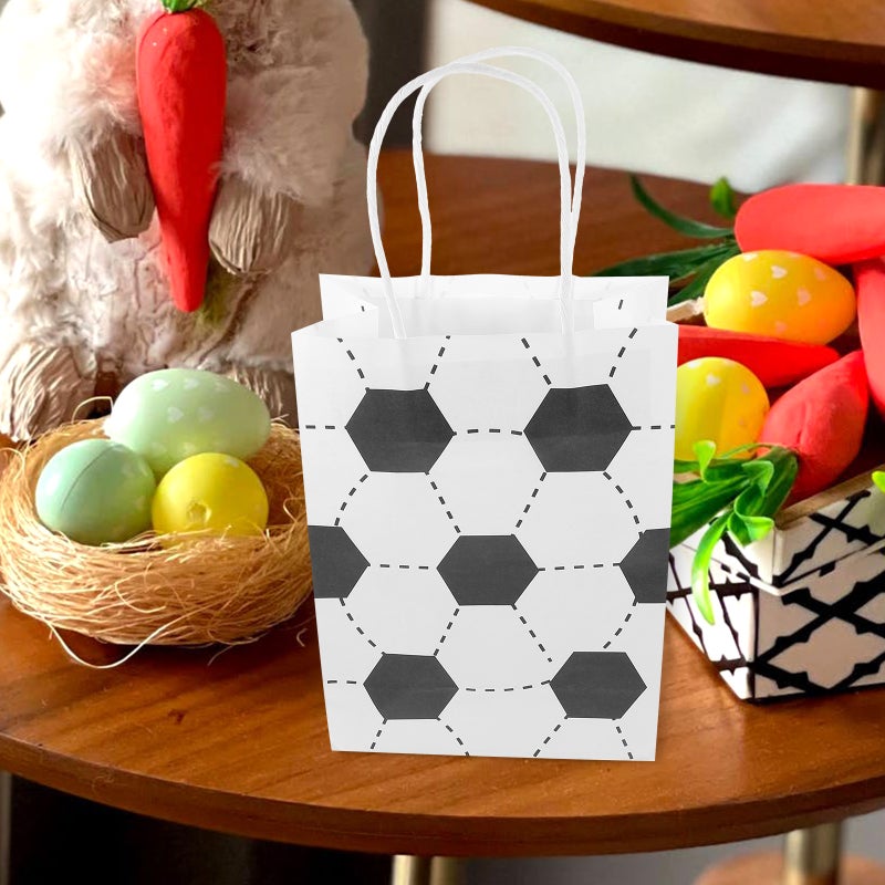 pcs Sports Snack Bags Party Cookies Bags Paper Bags Festival Party Favors Bags Paper Bags - Image 3