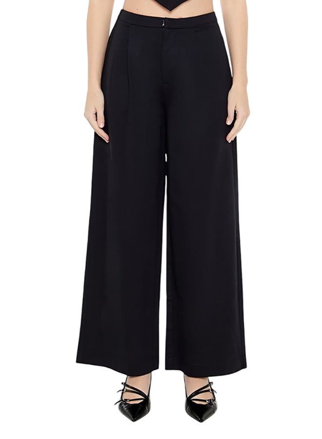 FOREVER 21 French Terry Wide-Leg Pants - Image 1