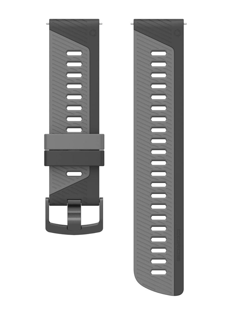 22Mm Silicon Band (Apex 2 Pro, Apex Pro, Apex 46 Mm) Black