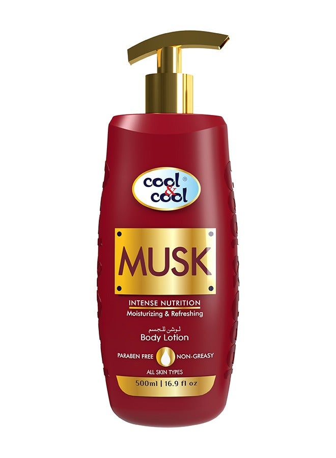 Cool & Cool Musk Body Lotion 500 ml - Image 1
