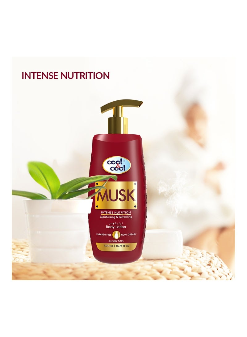 Cool & Cool Musk Body Lotion 500 ml - Image 3