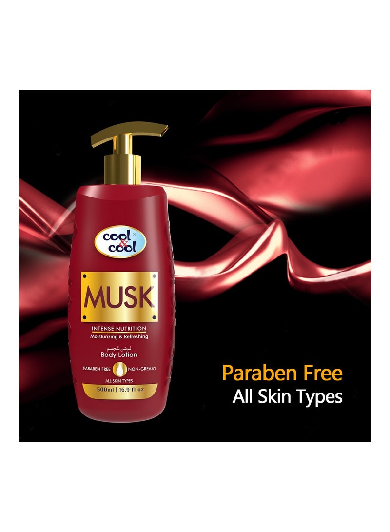 Cool & Cool Musk Body Lotion 500 ml - Image 4