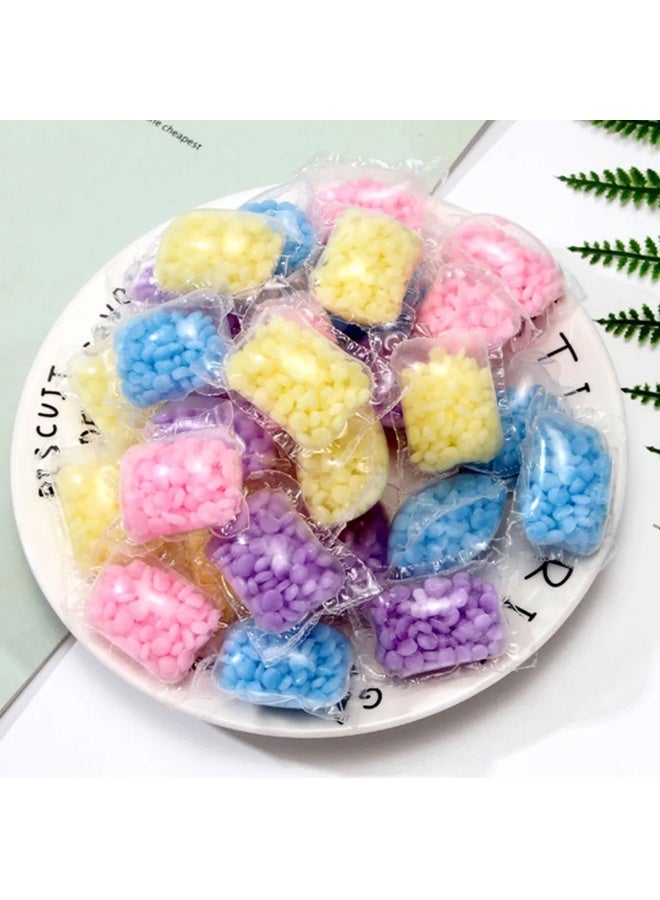 Laundry Fragrance Beads for Washer and Clothes, 100 Long-Lasting Scent Booster Capsules for Top-Load and Front-Load Washing Machines, Multiple Fragrance Options Including Yellow Fruit, Red Rose, Blue Ocean, and Purple Lavender, Freshens Clothes, Eliminates Odors, Perfect for Home Laundry and Travel - Image 3
