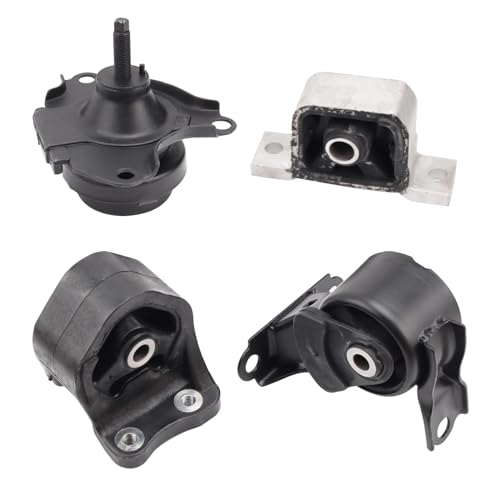 SHICHU Set of 4 Engine Motor Mount Compatible with 2002 2003 2004 2005 2006 CR-V 2.4L Auto Transmission Replacement for A4504 A6597 A6596 A4506 - Image 1