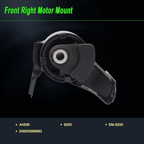 SHICHU Set of 4 Engine Motor Mount Compatible with 2002 2003 2004 2005 2006 CR-V 2.4L Auto Transmission Replacement for A4504 A6597 A6596 A4506 - Image 5