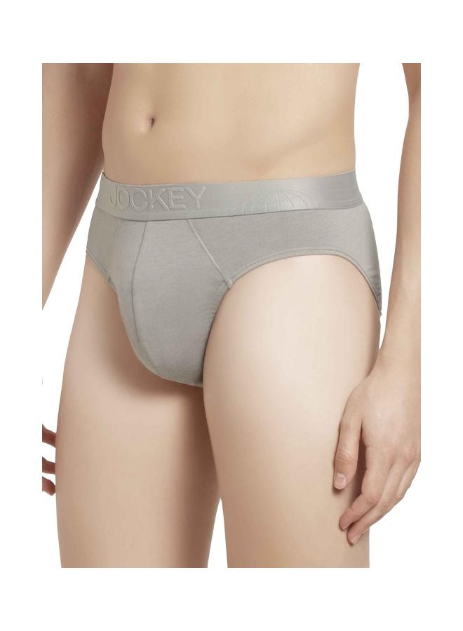 JOCKEY IC24 Men Tencel Micro Modal Cotton Elastane Stretch Solid Brief with Ultra soft Waistband - Image 3