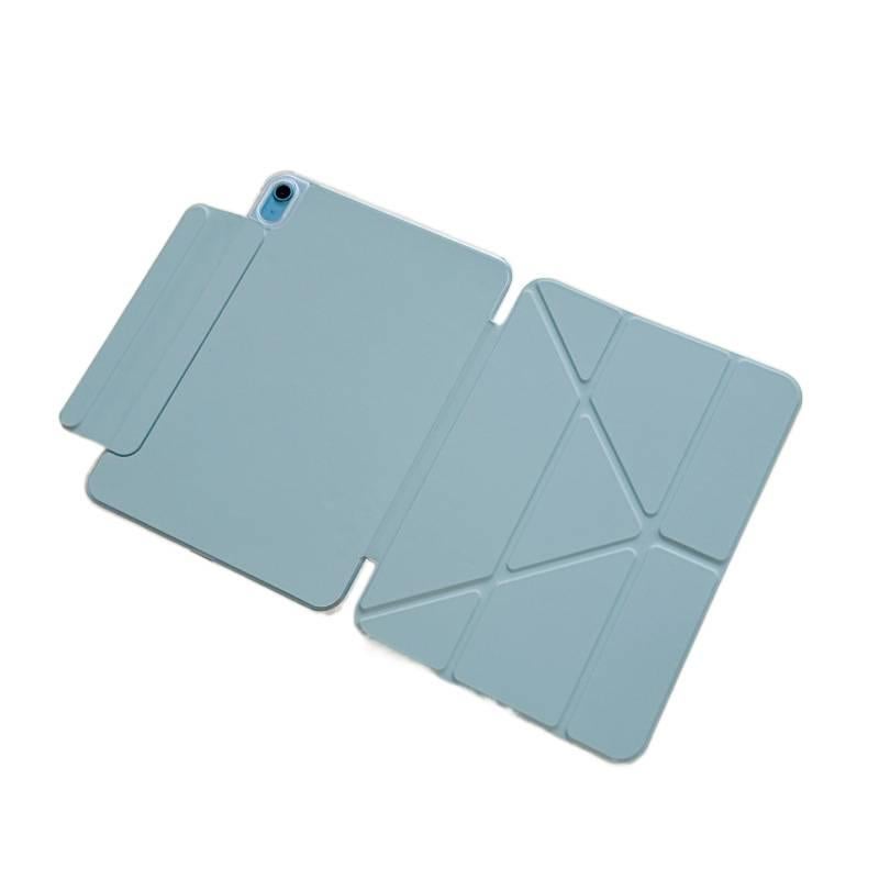 حافظة آيباد مقاومة باللون أزرق مقاوم للصدمات للصدمات متوافقة مع iPad Mini / iPad 10.2 للاستخدام الخارجي سهل الحمل للتنقل اليومي - Image 1