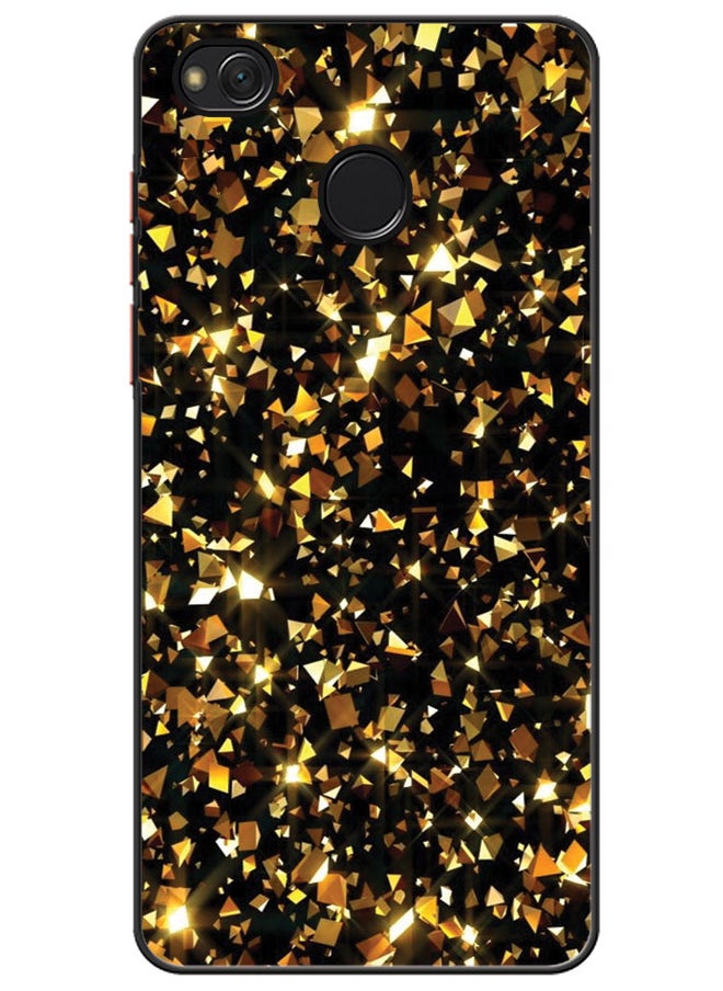 EYE CATCH - Protective Case Cover For Xiaomi Redmi 4X Gold Pattern - Image 1