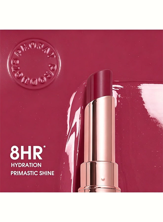 PHOFAY MOISTURIZING LIPSTICK,Long Lasting Moisturizing Lipstick, Smooth Glide Glassy Finish Lip Care Cosmetic For Daily & Party Makeup #05 - Image 3