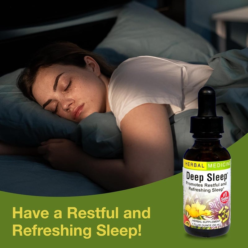 HERBS ETC. Deep Sleep Herbal Supplement - Professional Strength 1 Fl. Oz. for Restful Sleep - Image 4