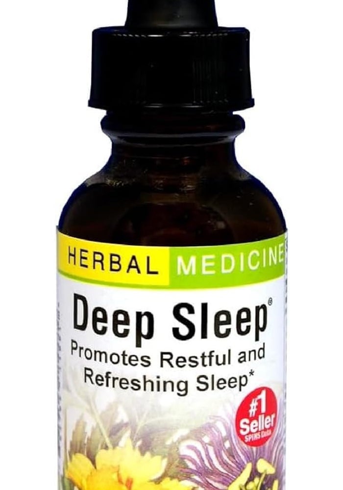 HERBS ETC. Deep Sleep Herbal Supplement - Professional Strength 1 Fl. Oz. for Restful Sleep - Image 1