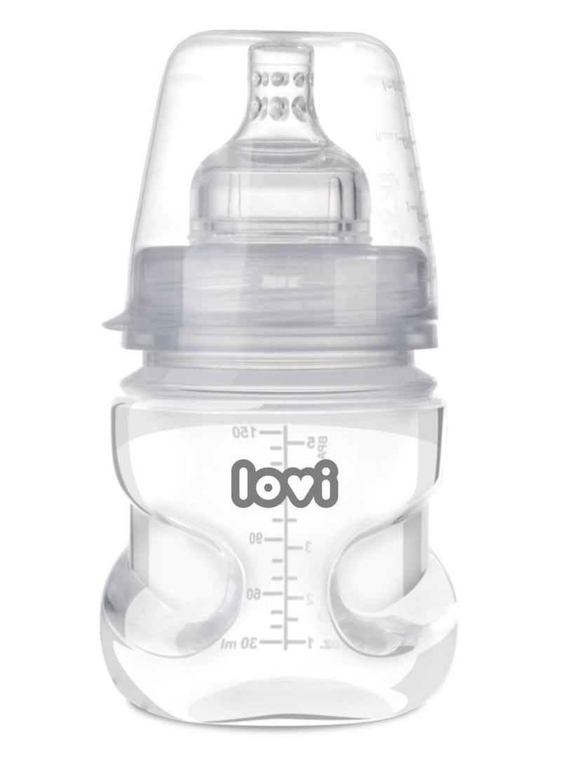 لوفي طبية + زجاجة مع حلمة ديناميكية 150 مل 0 م +