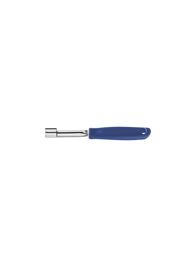 TRAMONTINA Utilità Pulp Extractor – Blue Handle – Stainless Steel – Ideal for Removing Seeds & Fruit Pulp – Compact Design
