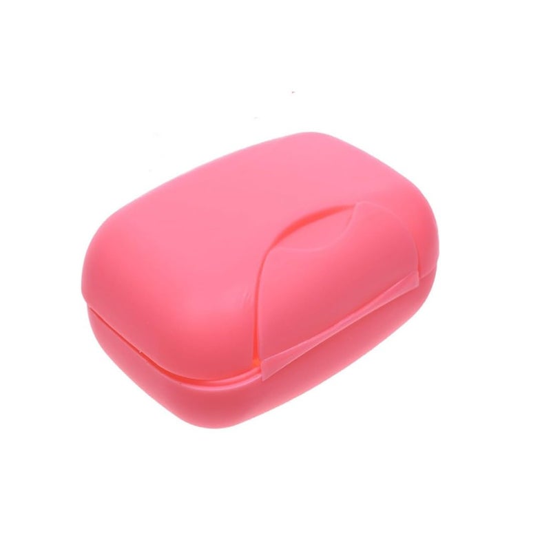 Gugzy Portable Waterproof Leakproof Travel Soap Case Convenient Holder for Outdoors Camping and Home Use Durable Soap Holder Pink 1 - Image 1