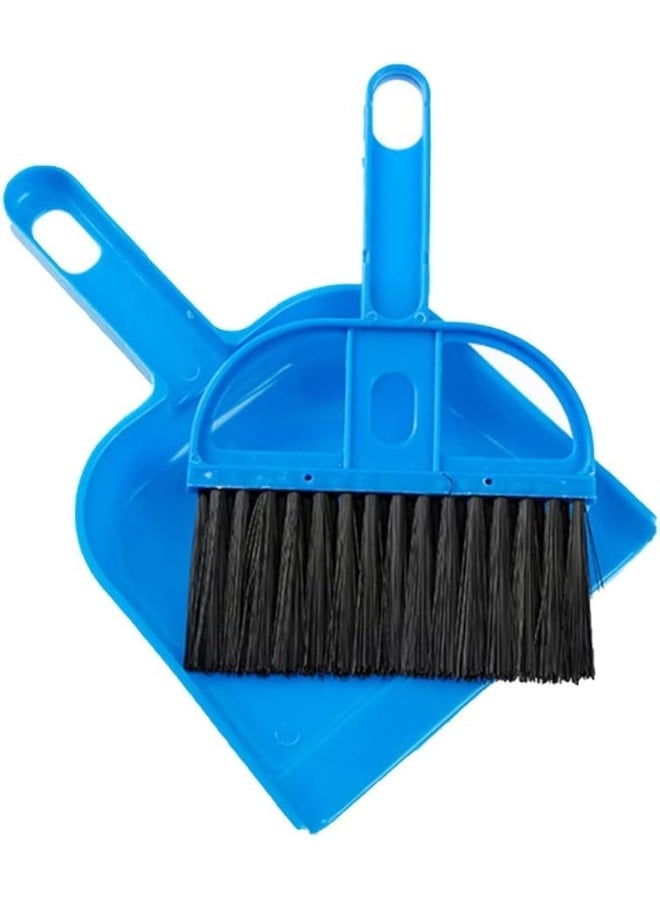 Mini Dustpan and Broom Set Portable Plastic Brush Set  - Image 1