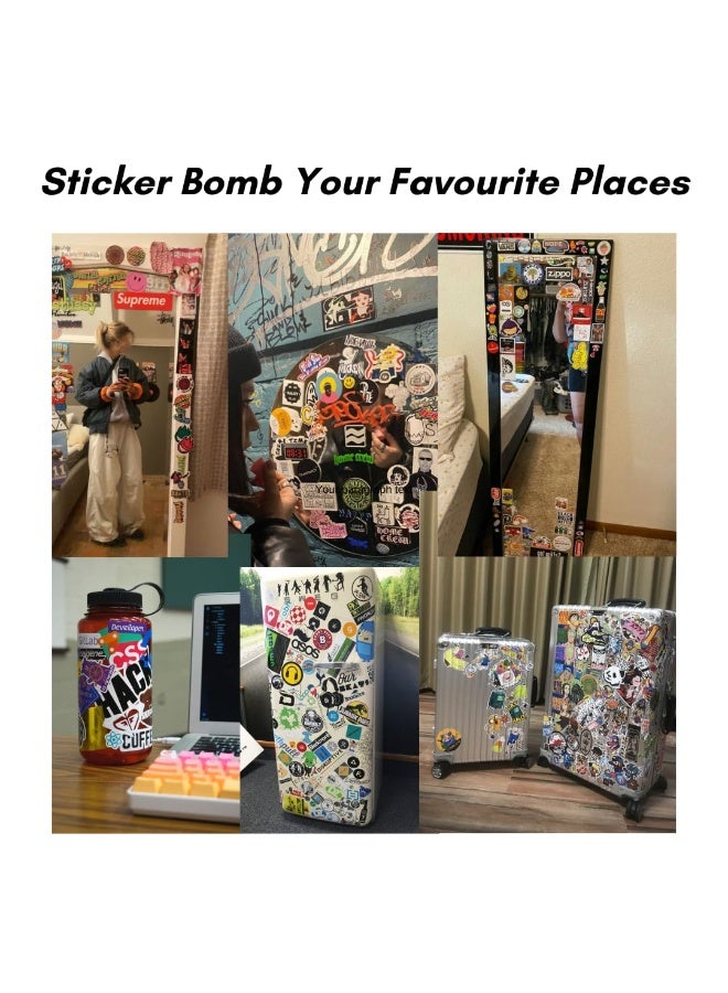 CodersParadise Pack of 57 DBZ Random Anime Aesthetic Vinyl Self-Adhesive Stickers for Laptop, Diary, Guitar, Mobile Case - Waterproof Residue Free Manga Sticker, 5.1 x 7.6 x 5.1 cms - Image 4