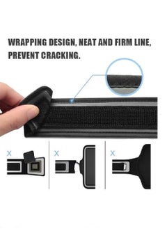 ProOne Sports Running Jogging Gym Armband Case Holder Arm Band For Mobile Phones, Waterproof And Reflective, Adjustable Band Or All Phone Models And Fit All Waist Sizes  - Image 5