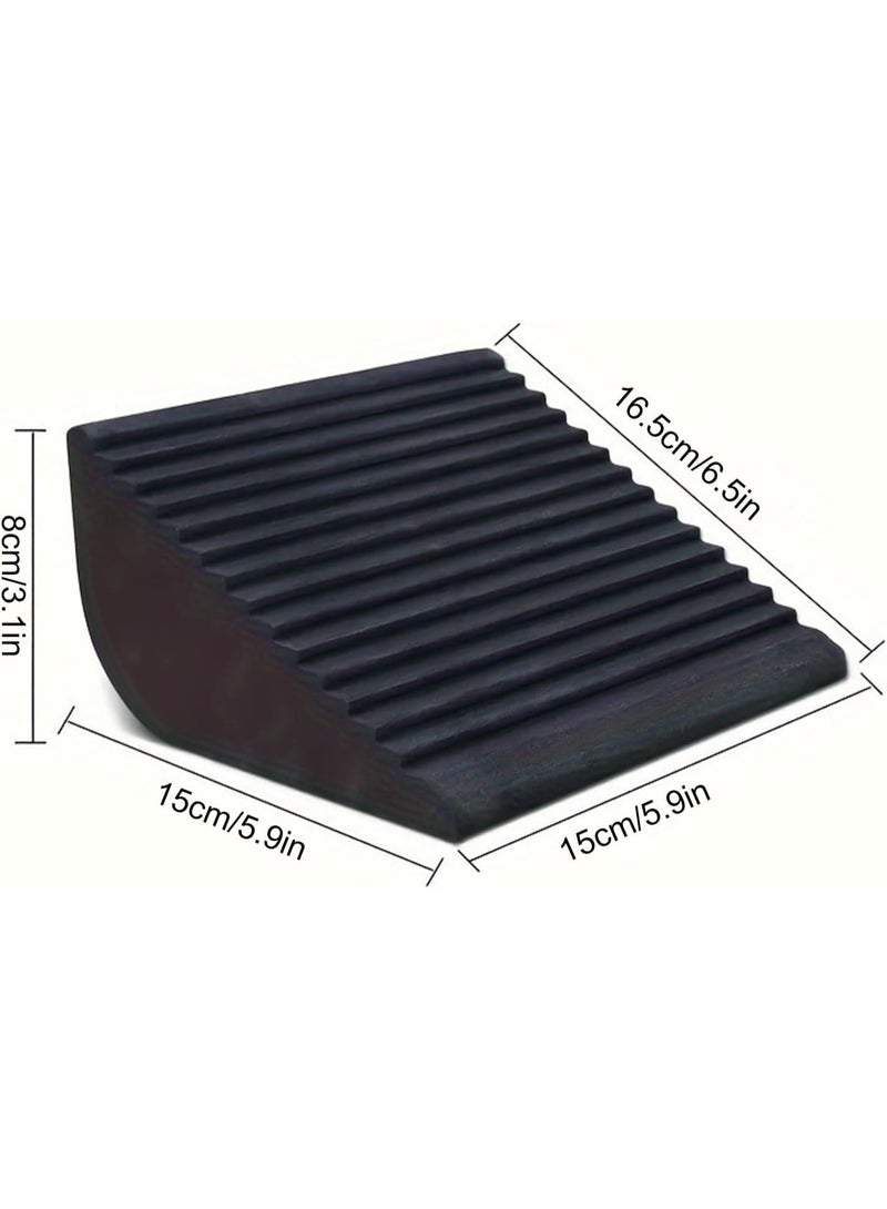 Soofam Squat Wedge Block - Heel Elevated Squat Training - Fitness Portable Non Slip Ramp for Men Gym Women Pushup Fitness Yoga Weightlifting Home - Image 5